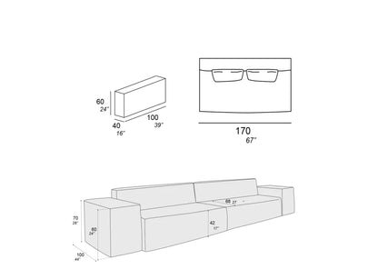 Set Sofa Leno XL